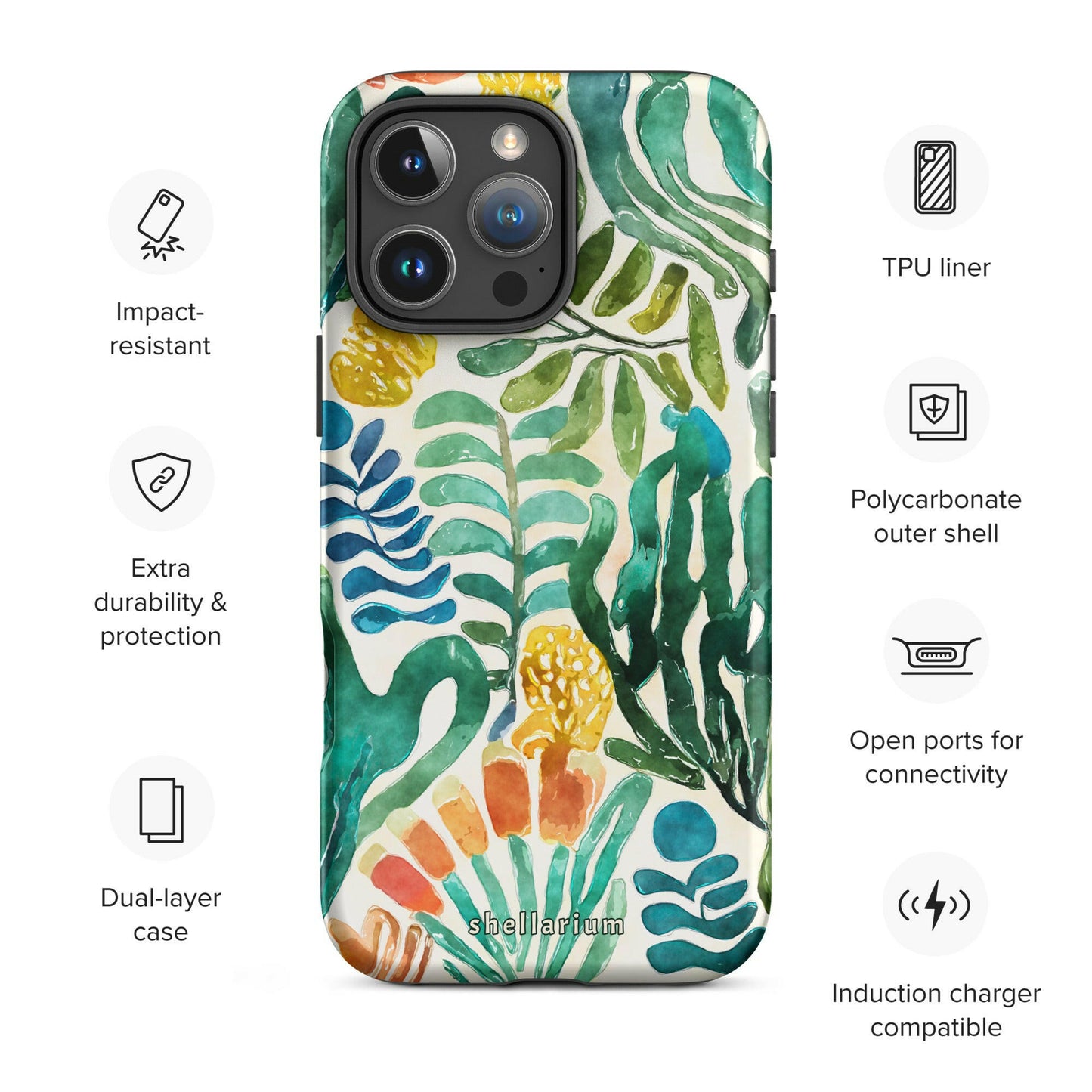 Coral Painting Iphone Case