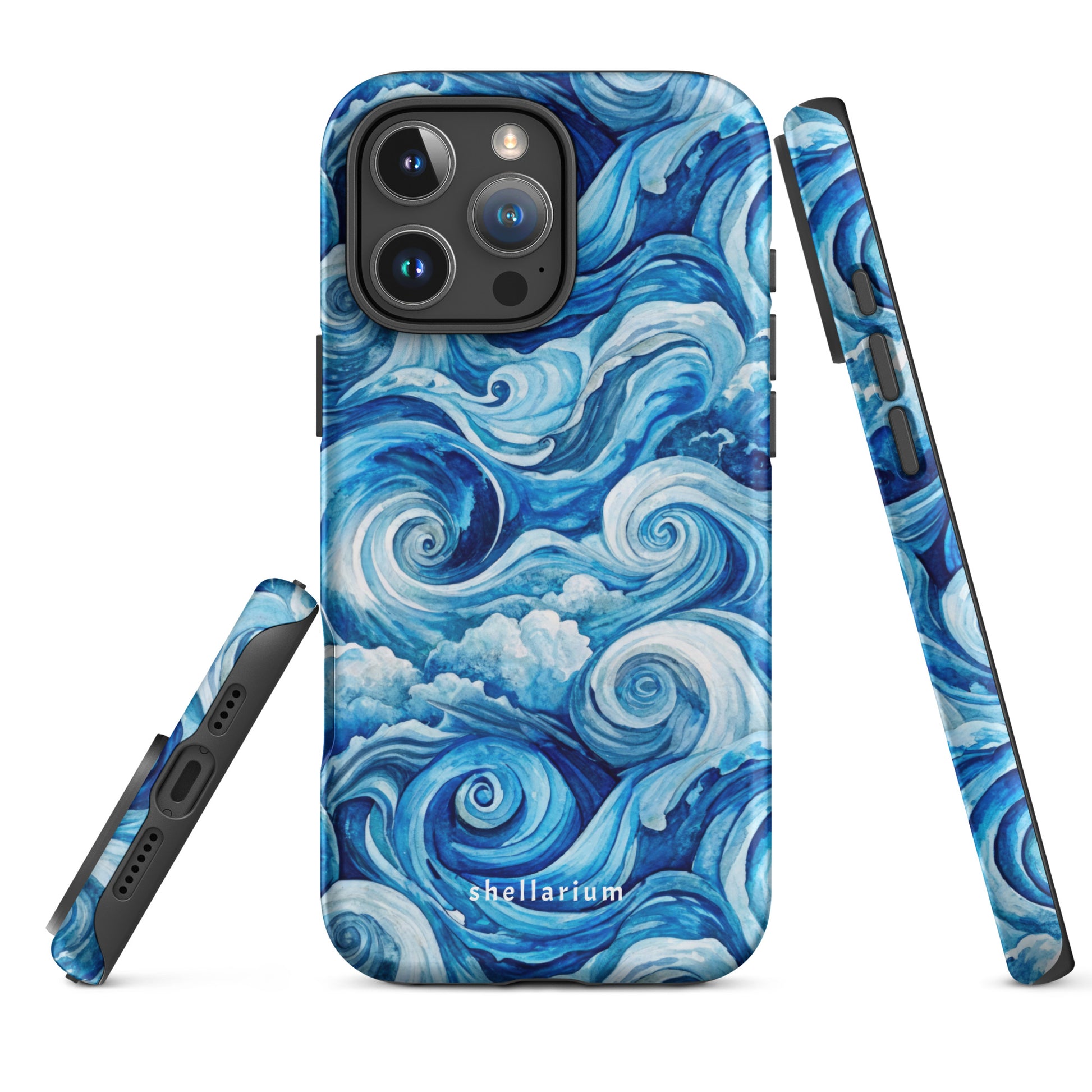 Ocean Vortex Iphone Case    Shellarium.