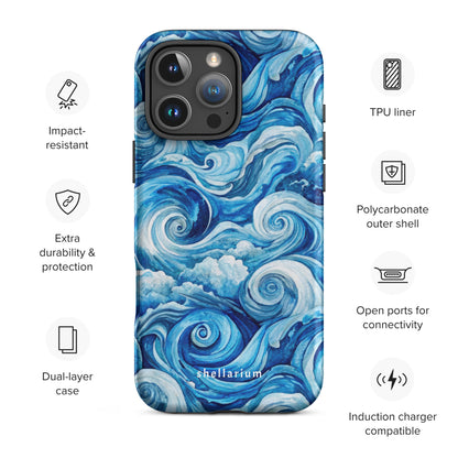 Ocean Vortex Iphone Case