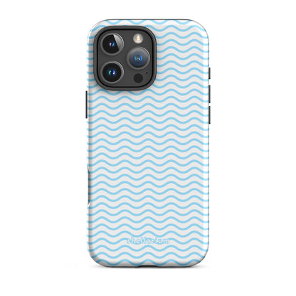 Blue Ripple Iphone Case    Shellarium.