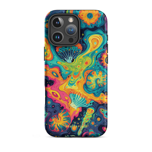 Psychedelic Seascape Iphone Case    Shellarium.