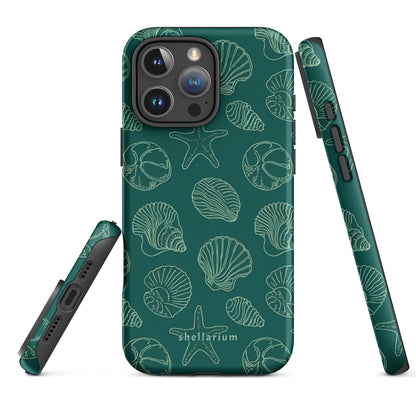 Teal Gems Iphone Case    Shellarium.