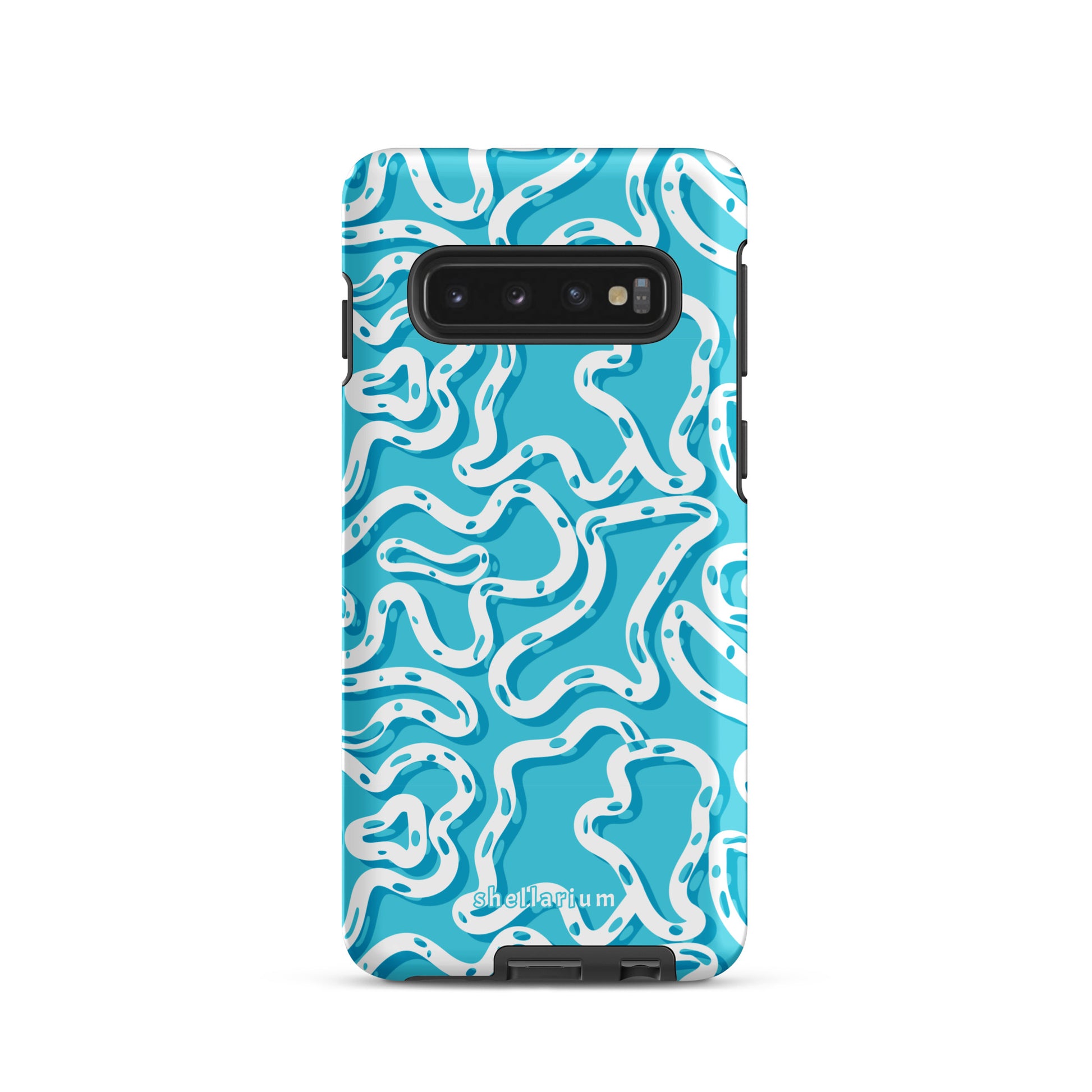 Aqua Swirls Samsung Case    Shellarium.