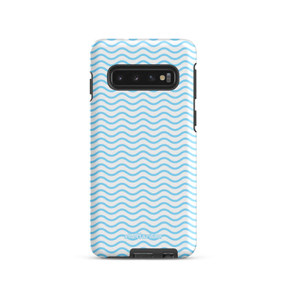 Blue Ripple Samsung Case    Shellarium.