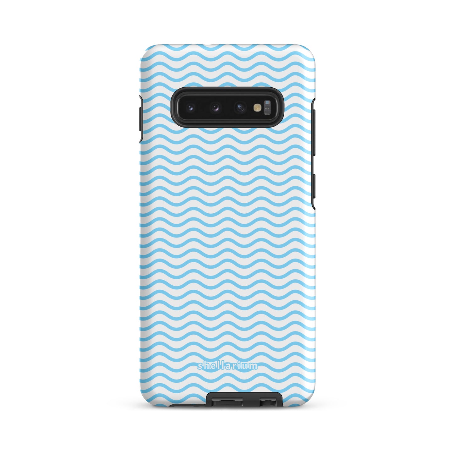 Blue Ripple Samsung Case    Shellarium.