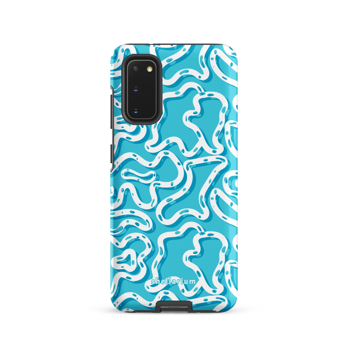 Aqua Swirls Samsung Case    Shellarium.