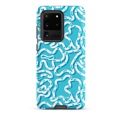 Aqua Swirls Samsung Case    Shellarium.