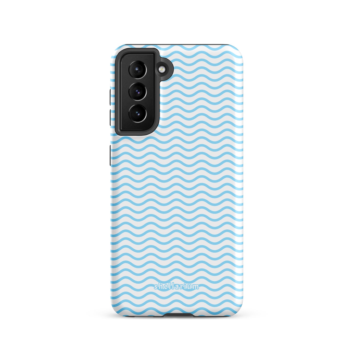 Blue Ripple Samsung Case    Shellarium.