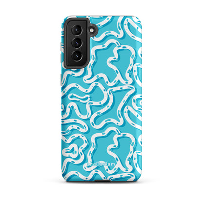 Aqua Swirls Samsung Case    Shellarium.