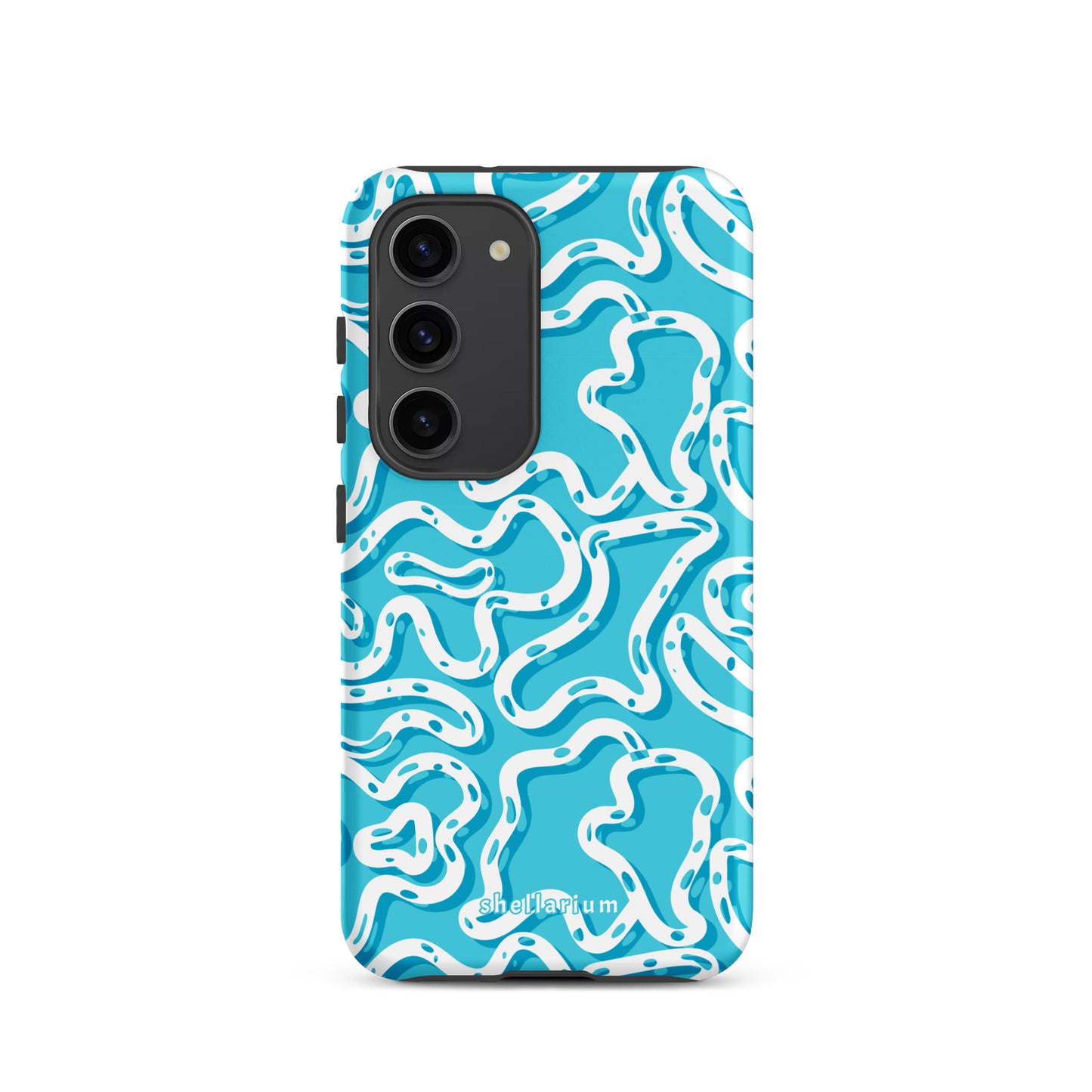 Aqua Swirls Samsung Case    Shellarium.