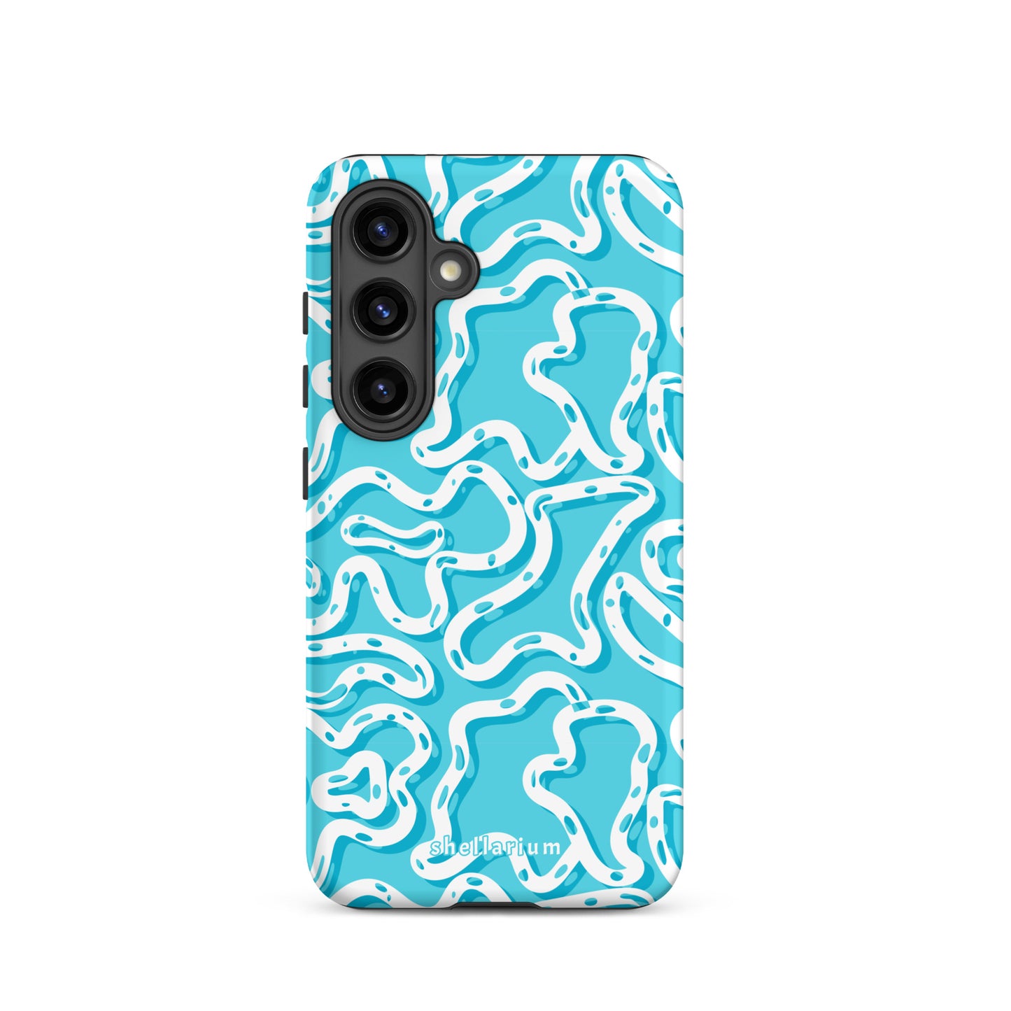 Aqua Swirls Samsung Case    Shellarium.