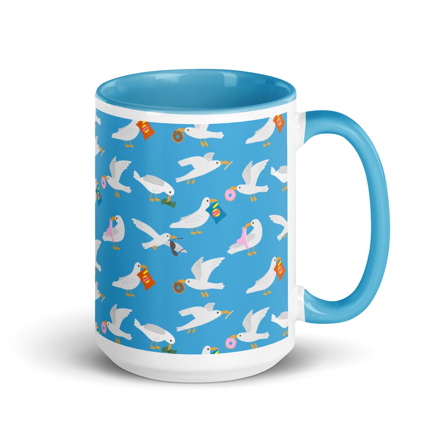 Seagulls on the Loose Mug    Shellarium.